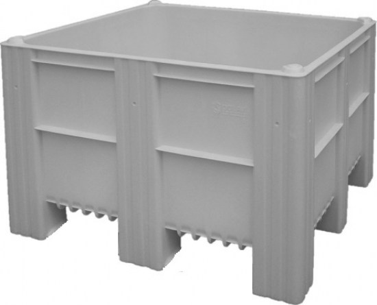 Bins Liso Gris 120x100 9 Patas